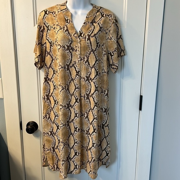 NWT H&M snake print tunic dress size XS - Picture 4 of 10